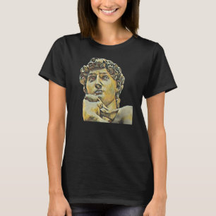T-shirt Italie antique Statue romaine Enseignant Abstrait