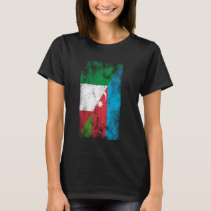 T-shirt Italie Azerbaïdjan drapeaux - Italien Azerbaïdjan
