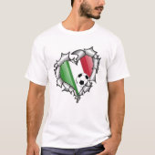T-shirt Italie blanche. 01 (Devant)