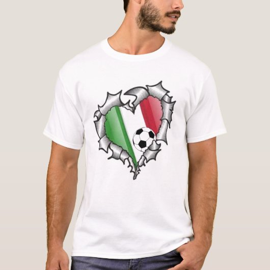 T-shirt Italie blanche. 01 (Devant)
