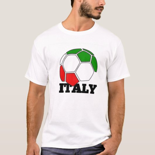 T-shirt Italie blanche. 02 (Devant)