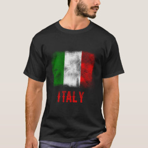 T-shirt Italie Drapeau American Italian Pride l'héritage