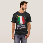 T-shirt Italie Drapeau Italien Unicorn (Devant entier)