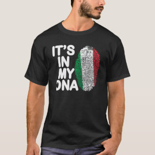 T-shirt Italie Drôle Italien Il Dans Mon Adn Italie