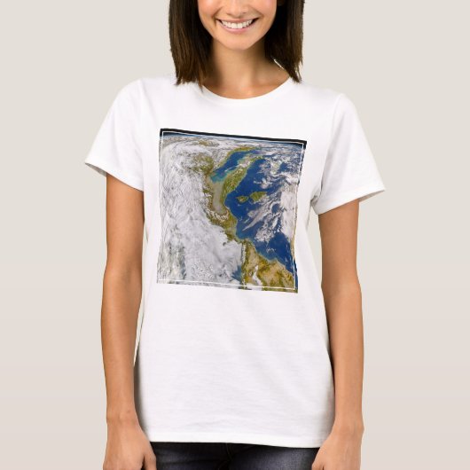 T-shirt Italie Et Mer Adriatique. (Devant)