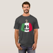 T-shirt Italie Halloween cadeau Citrouille (Devant entier)