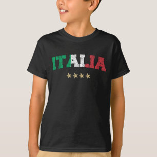 T-shirt Italie maillot de football Fan drapeau italien