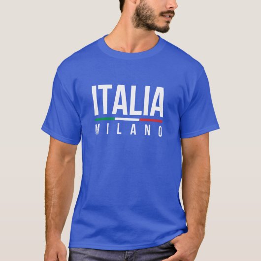 T-shirt Italie Milan (Devant)