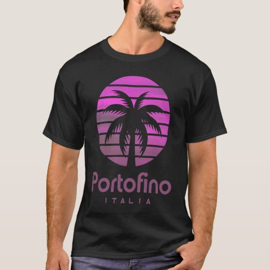 T-shirt Italie Portofino (Devant)