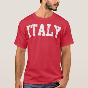 T-shirt Italie Rétro Italia Italia Home Love