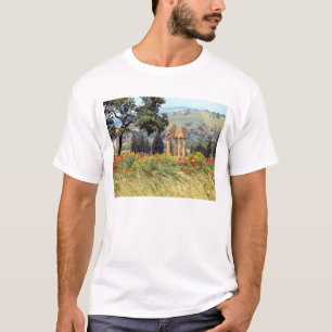 T-shirt Italie, Sicile, Agrigente. Les ruines des