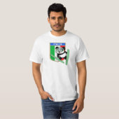 T-shirt Italie Ski-jumping Panda (Devant entier)