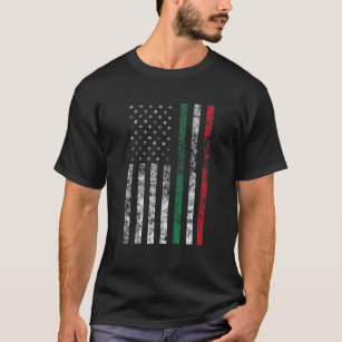 T-shirt Italien American Pride - Italien American Flag