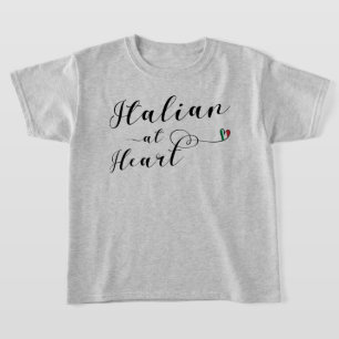 T-shirt Italien Au Coeur, Italie