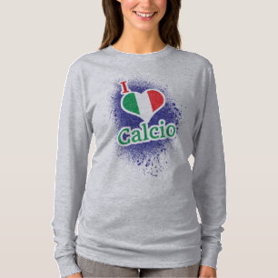 T-Shirt Italien De Football Calcio