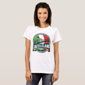T-shirt italien de Staten Island (Devant entier)