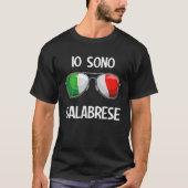 T-shirt Italien Funny Italie Slang Italia Pun Io Sono Cala (Devant)