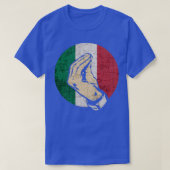 T-shirt Italien Gesture Main Langue Chanter Funny Italie F (Design devant)