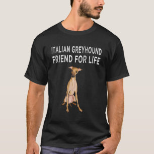 T-shirt Italien Greyhound Ami Pour Amoureux des chiens À V