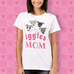 T-shirt Italien greyhound Iggy Chien maman mignonne drôle 