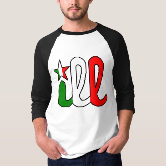 T-shirt Italien malade Jersey (Devant)