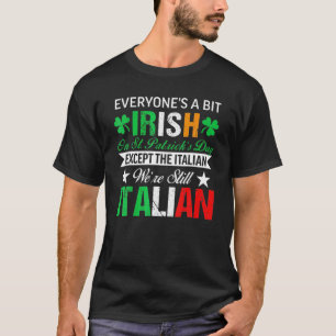 T-shirt Italien Nous sommes toujours Italiens sur St. Patr