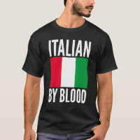 Italien par le sang Sarcastique dire pour Unisex I