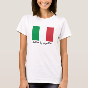T-shirt Italien par l'injection drôle