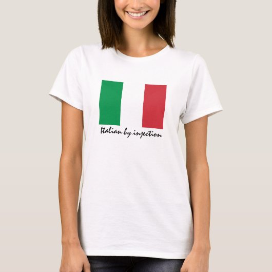 T-shirt Italien par l'injection drôle (Devant)