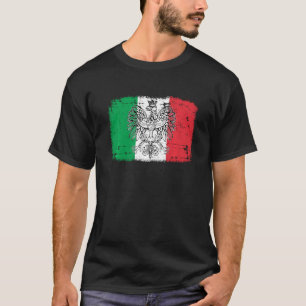 T-shirt Italien Polonais Italia Drapeau Polski Pologne Ita