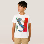 T-shirt Italienne la "botte " (Devant entier)