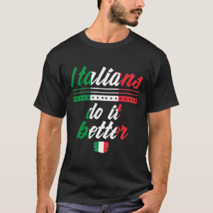 T-shirt Italiens