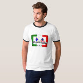 T-shirt Italo-américain sauvé (Devant entier)
