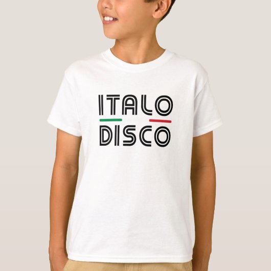 T-shirt Italo Disco (Devant)