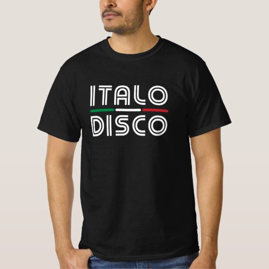 T-shirt Italo Disco (Devant)