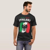 T-shirt Italski, l'hybride italien polonais (Devant entier)