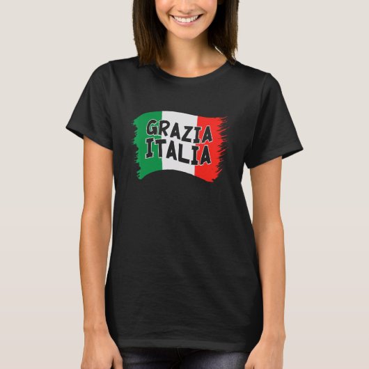 T-shirt Italy Flag Designs for all proud Italians (Devant)