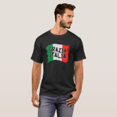 T-shirt Italy Flag Designs for all proud Italians (Devant entier)
