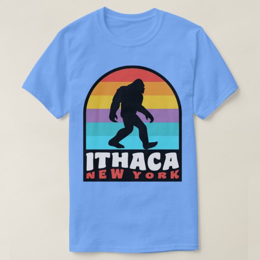 T-shirt Ithaca New York Finger Lakes (Design devant)