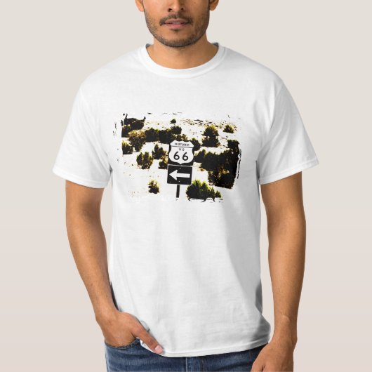 T-shirt Itinéraire 66 (Devant)