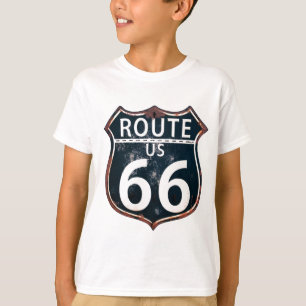 T-shirt Itinéraire 66 - La route de mère
