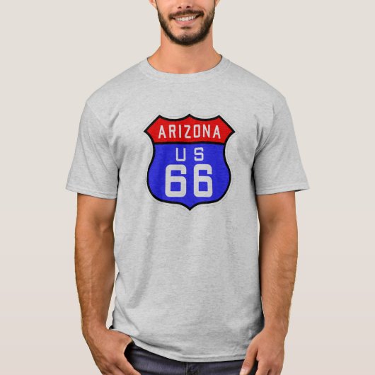 T-shirt Itinéraire 66 - L'Arizona (Devant)