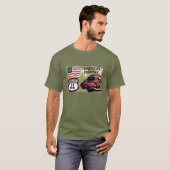 T-shirt Itinéraire vintage 66 (Devant entier)