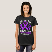 T-shirt ITP Awareness ITP Warrior ITP Survivor Fighter (Devant entier)