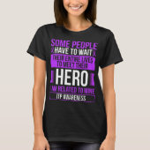 T-shirt ITP Ribbon ITP Warrior ITP Survivor (Devant)
