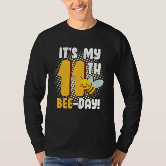T-shirt It's 11th Bee Day Honey Beekeeper Apiary Beekeepin (Devant)