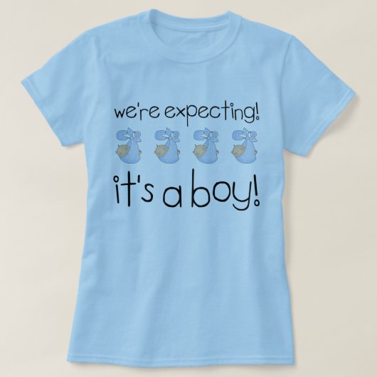 T-shirt It's A Boy (Design devant)
