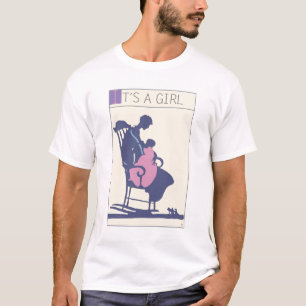 T-shirt <It's a Girl> par Steve Collier