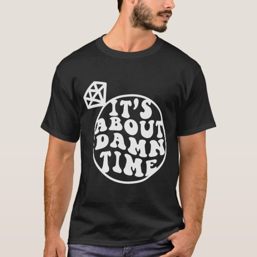 T-shirt It's About Time, Big Bach Energy, Bachelorette Par (Devant)
