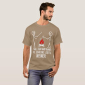 T-shirt Its All Fun And Games Camping Stick Figure Joke fr (Devant entier)